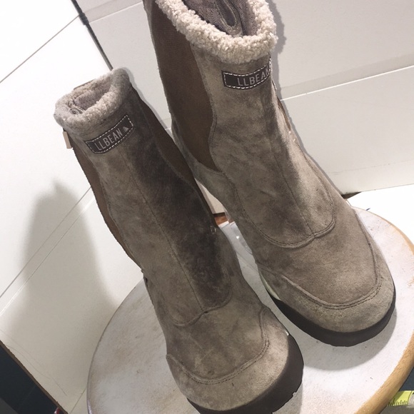 LL BEAN Primaloft 200gram Women’s Snowboots size 11 - Picture 2 of 10